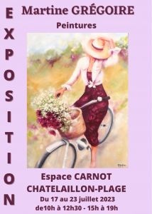 EXPOSITION PERSONNELLE ESPACE CARNOT DE CHATELAILLON 