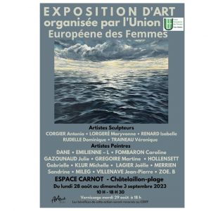 Exposition Union Européenne des Femmes Poitou Charentes